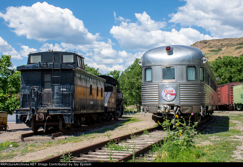 Two different ways to end a train